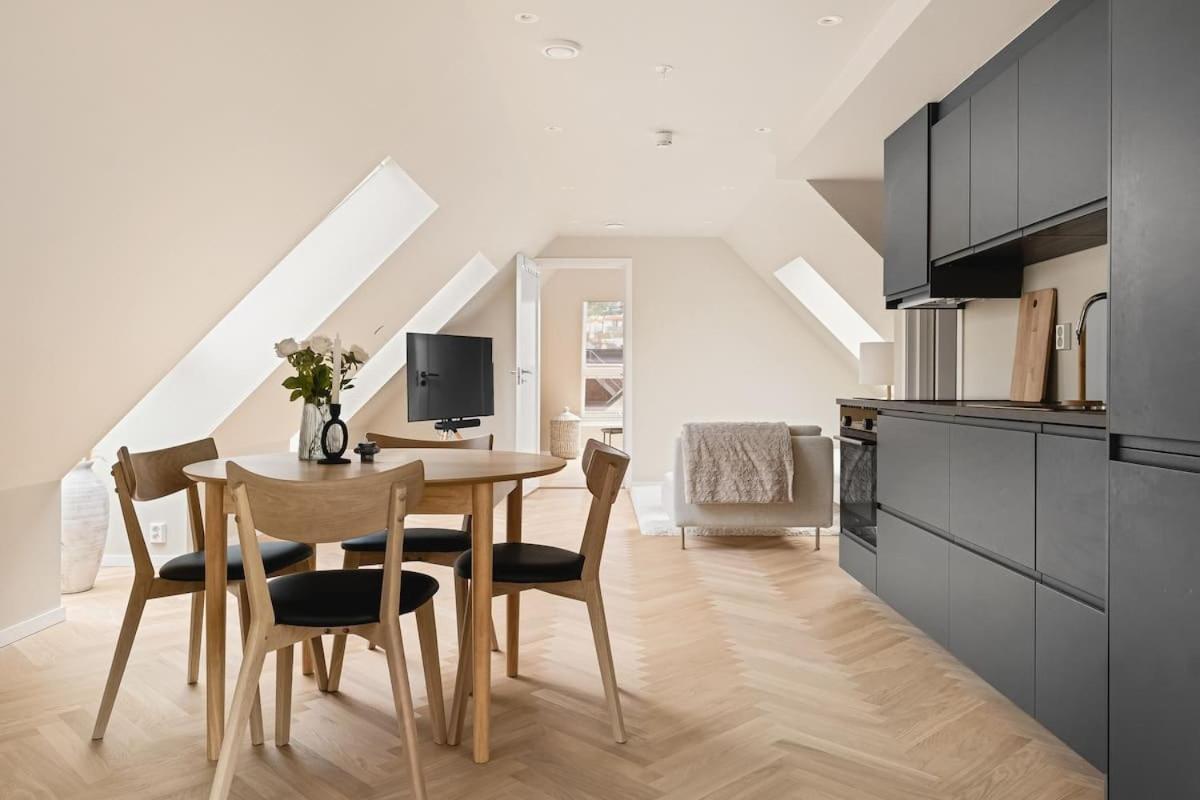 Dinbnb Apartments I Mid-City Luxury With Mini Balcony And Smart Tv & Sound System Берген Экстерьер фото